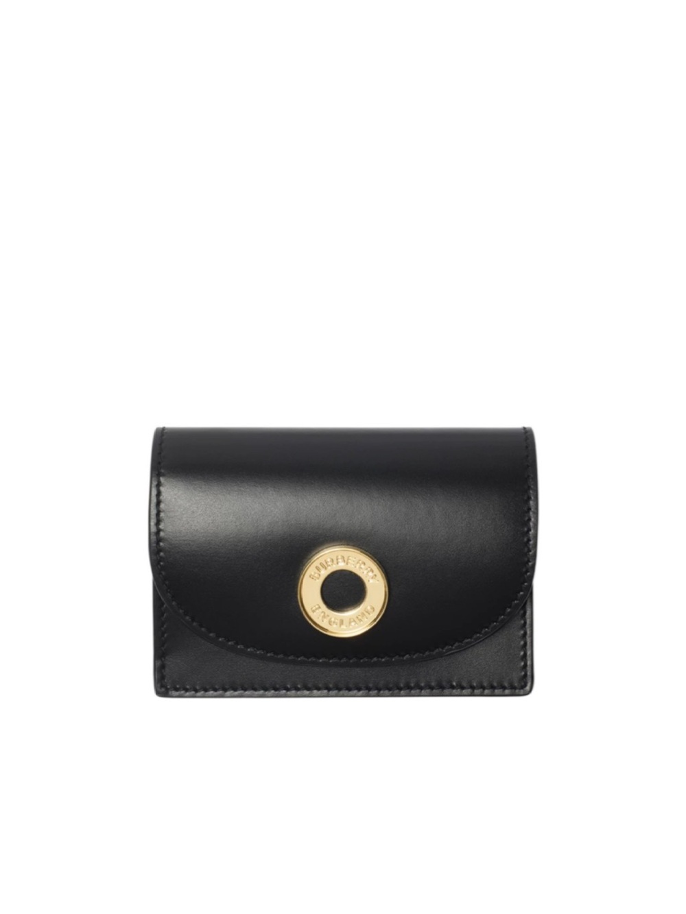 Burberry Black Leather Card Holder